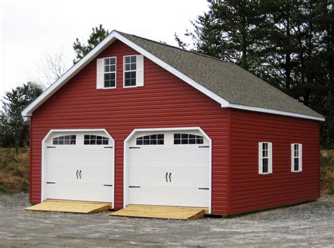 Red Garage Doors